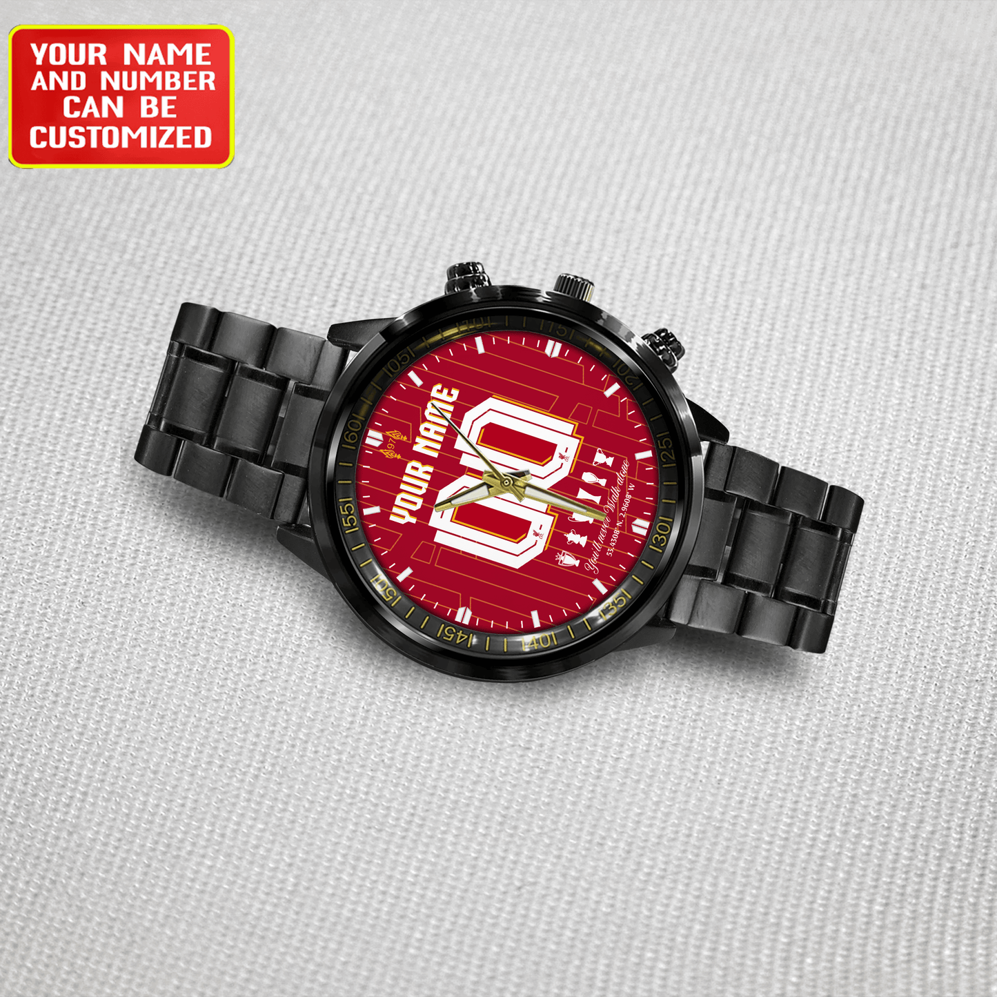 Personalized LFC Uniform Luxury Stainless Steel Watch
