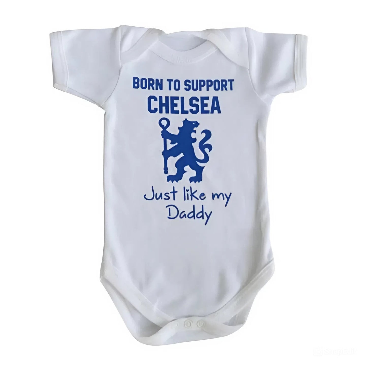 Customized Born to Support CFC Soccer Jersey , Baby Rib Bodysuit Sizes