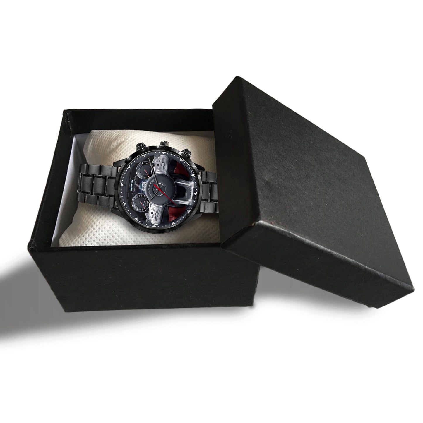Personalized Merc AMG G Cockpit Luxury Stainless Steel Watch