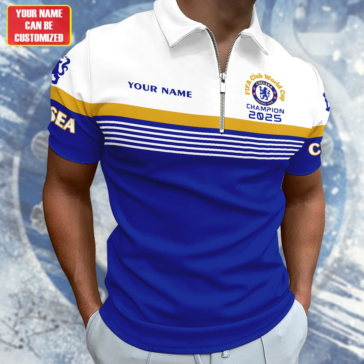 Personalized Chelsea World Champions 3D Full Printing Set , Chelsea Shirt , Hoodie , Short , Polo ,hawaii V2