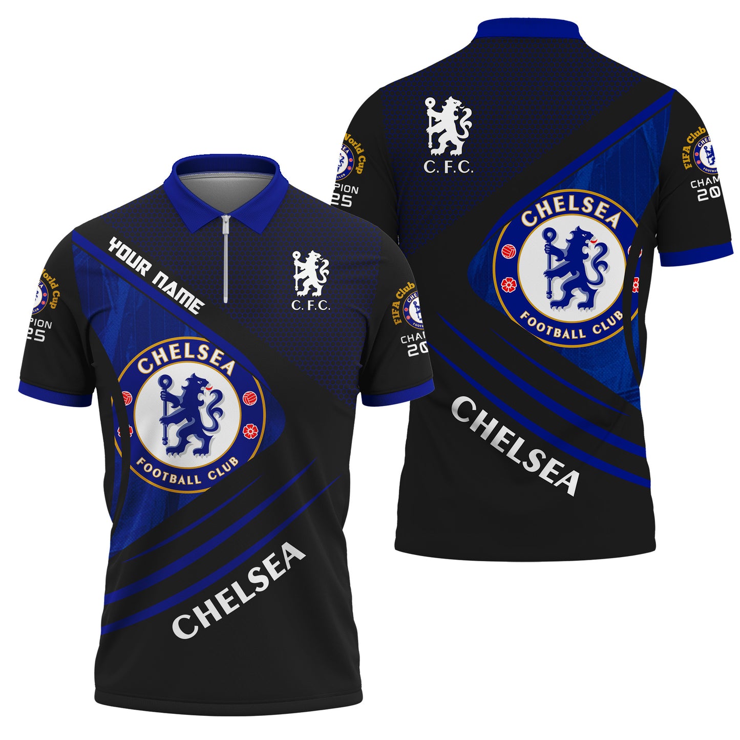 Personalized Chelsea World Champions 3D Full Printing Set , Chelsea Shirt , Hoodie , Short , Polo ,hawaii V3