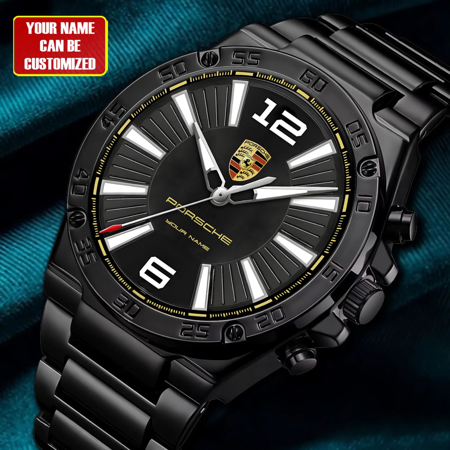 Personalized Pors DalKomm Luxury Dial Steel Watch