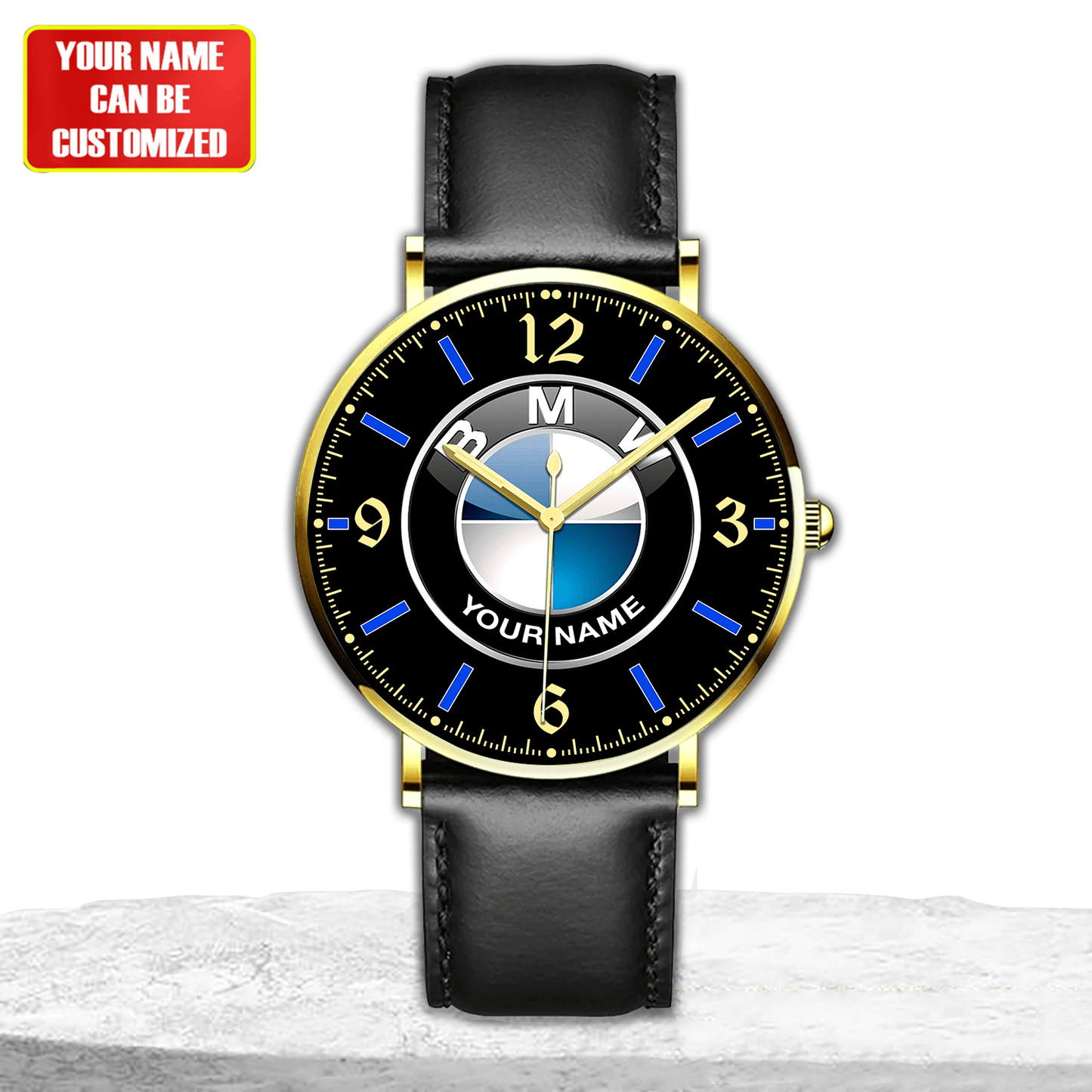 Personalized BW Quartz Leather Watch P180705