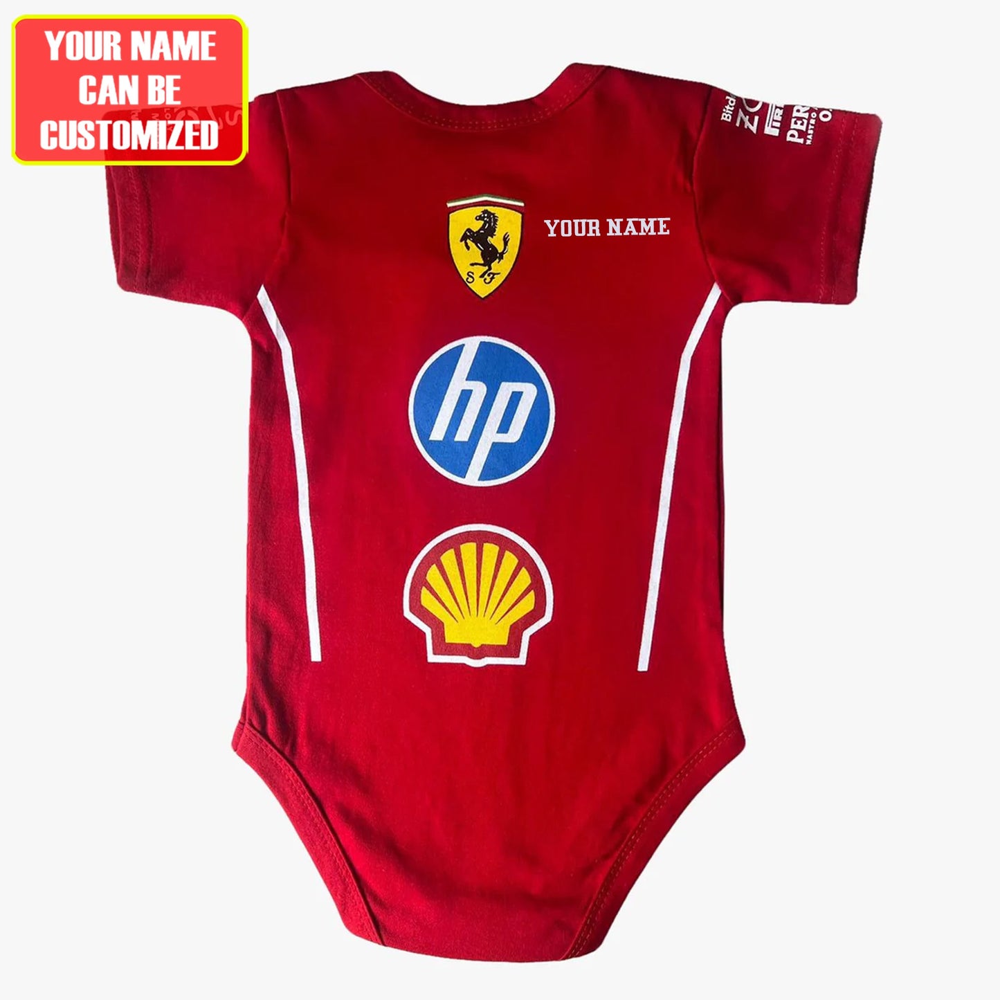 Customized SF Racing Soccer Jersey , Baby Rib Bodysuit Sizes