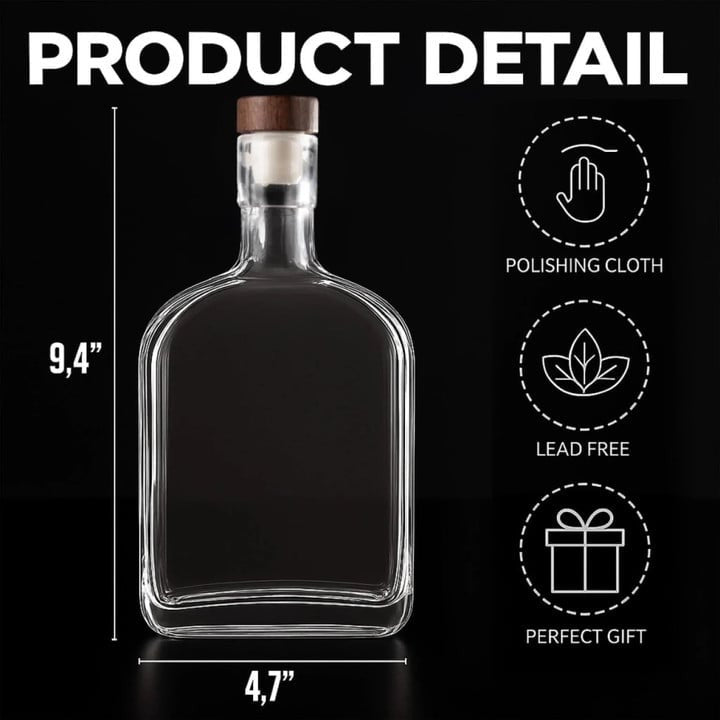 Personalized LVP Wine Glass Bottle