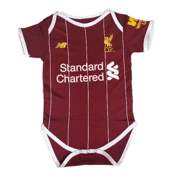 Customized Liverpool Soccer Jersey , Baby Rib Bodysuit Sizes V4