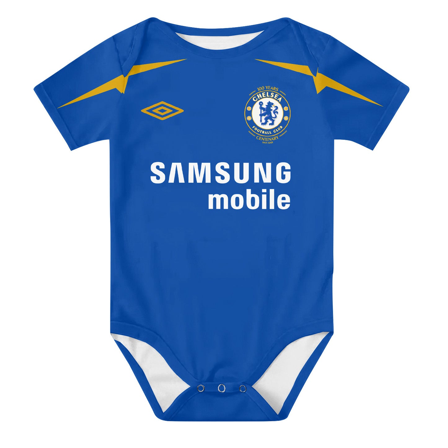 Customized Chelsea Soccer Jersey , Baby Rib Bodysuit Sizes