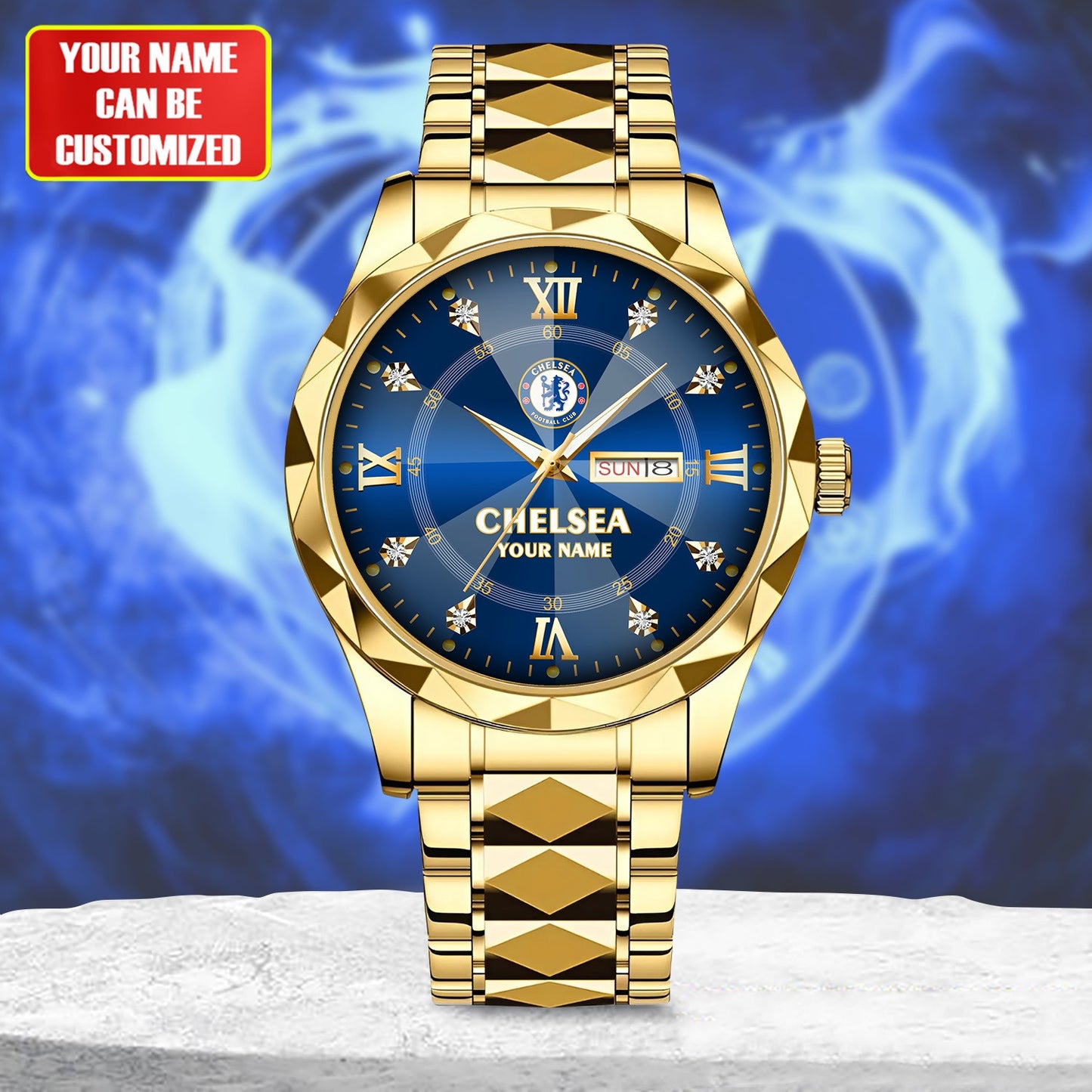 Personalized Chelsea Elegant Alloy Charley Watch