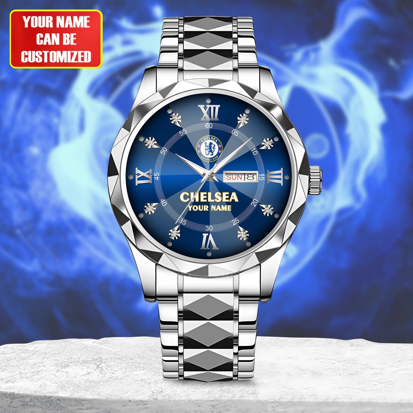 Personalized Chelsea Elegant Alloy Charley Watch