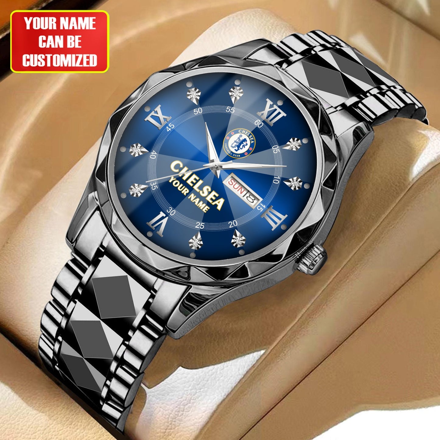 Personalized Chelsea Elegant Alloy Charley Watch