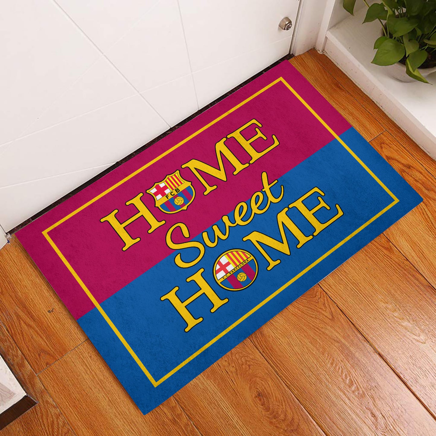 Barca FC Home Sweet Home Doormat P220704