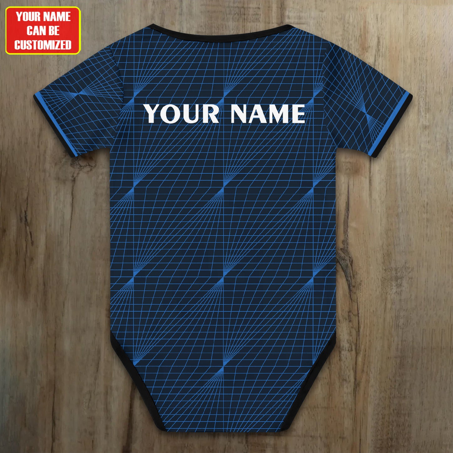 Customized Chelsea Soccer Jersey , Baby Rib Bodysuit Sizes V2