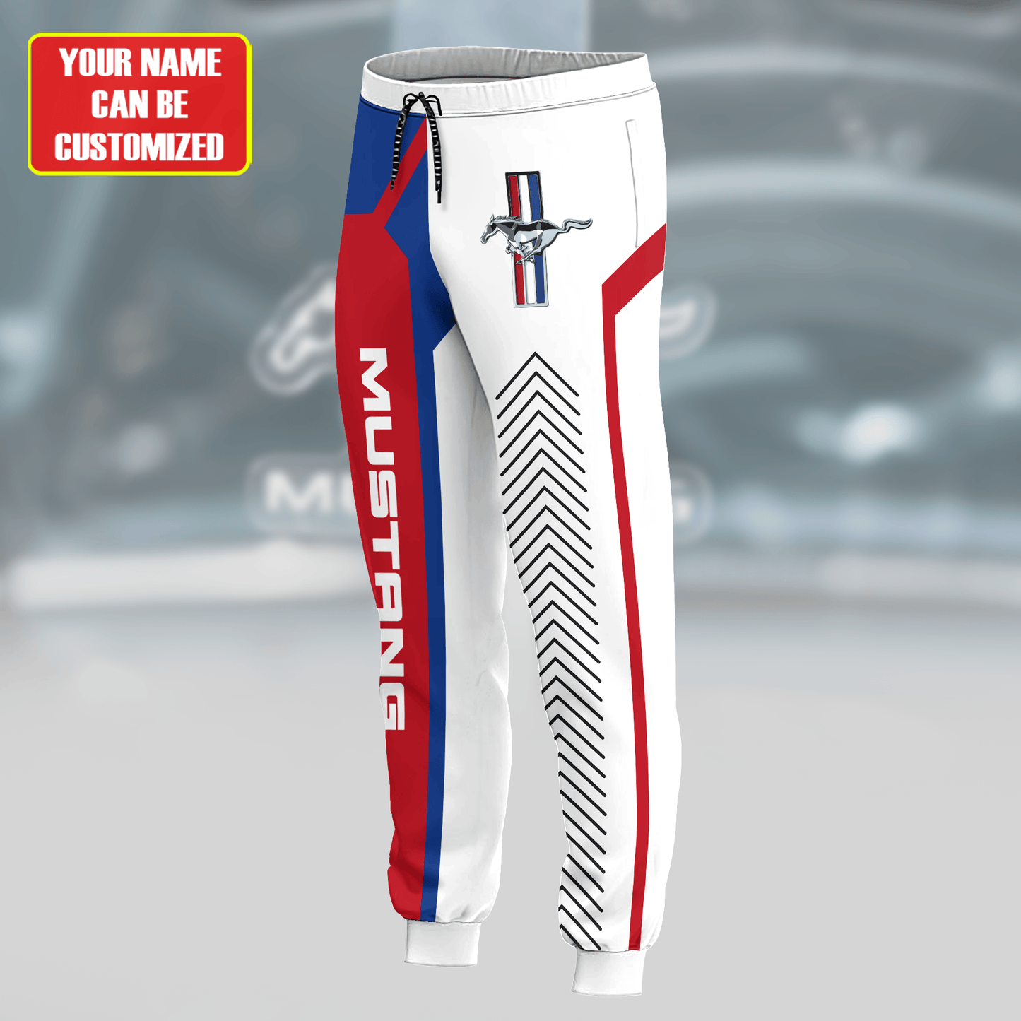 Personalized F Mustang 3D All over Printed Hoodie and Sweatpants set