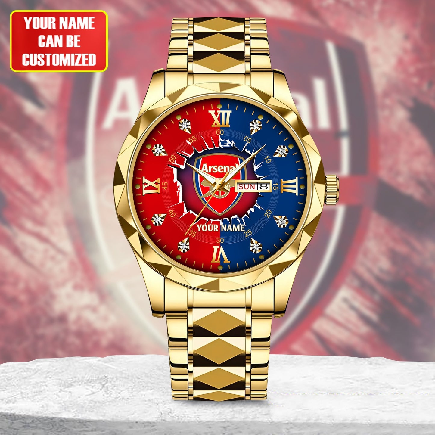 Personalized Arsenal Alloy Charley Watch V3