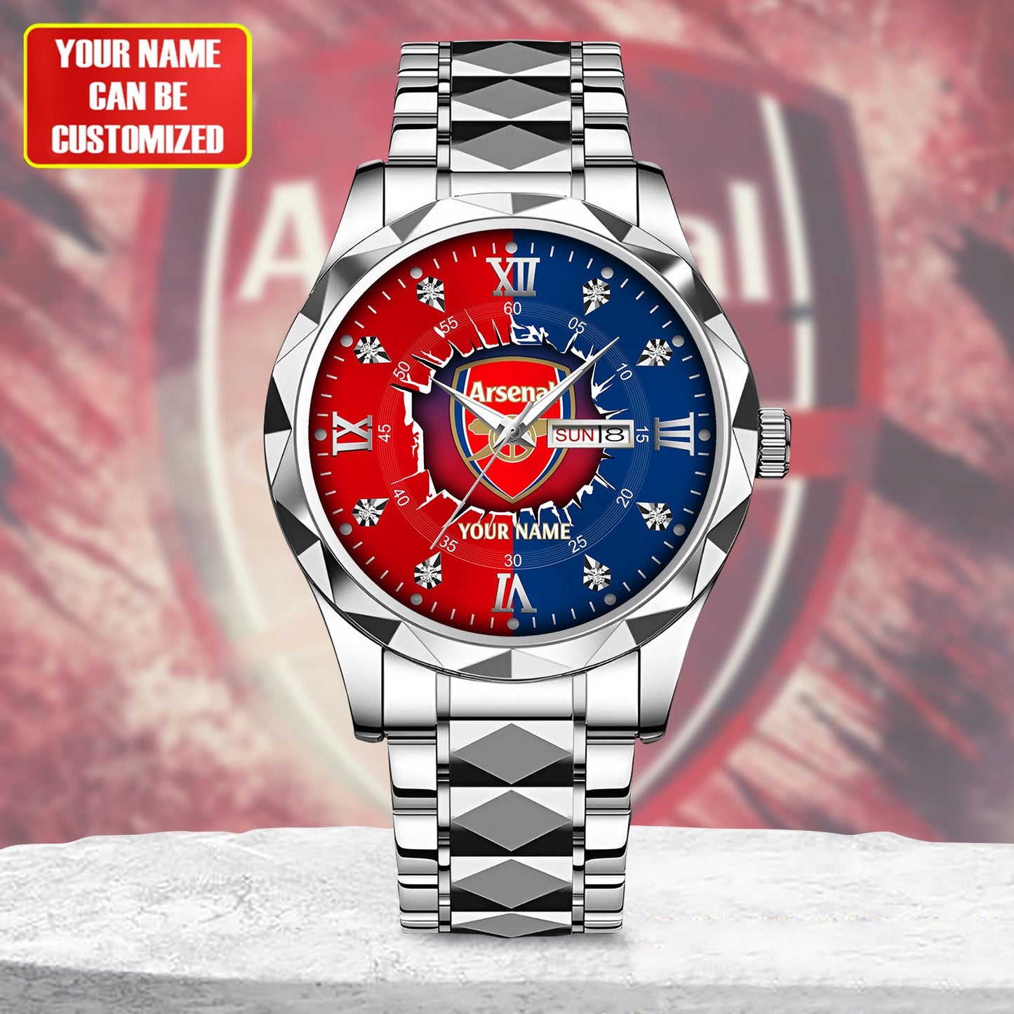 Personalized Arsenal Alloy Charley Watch V3