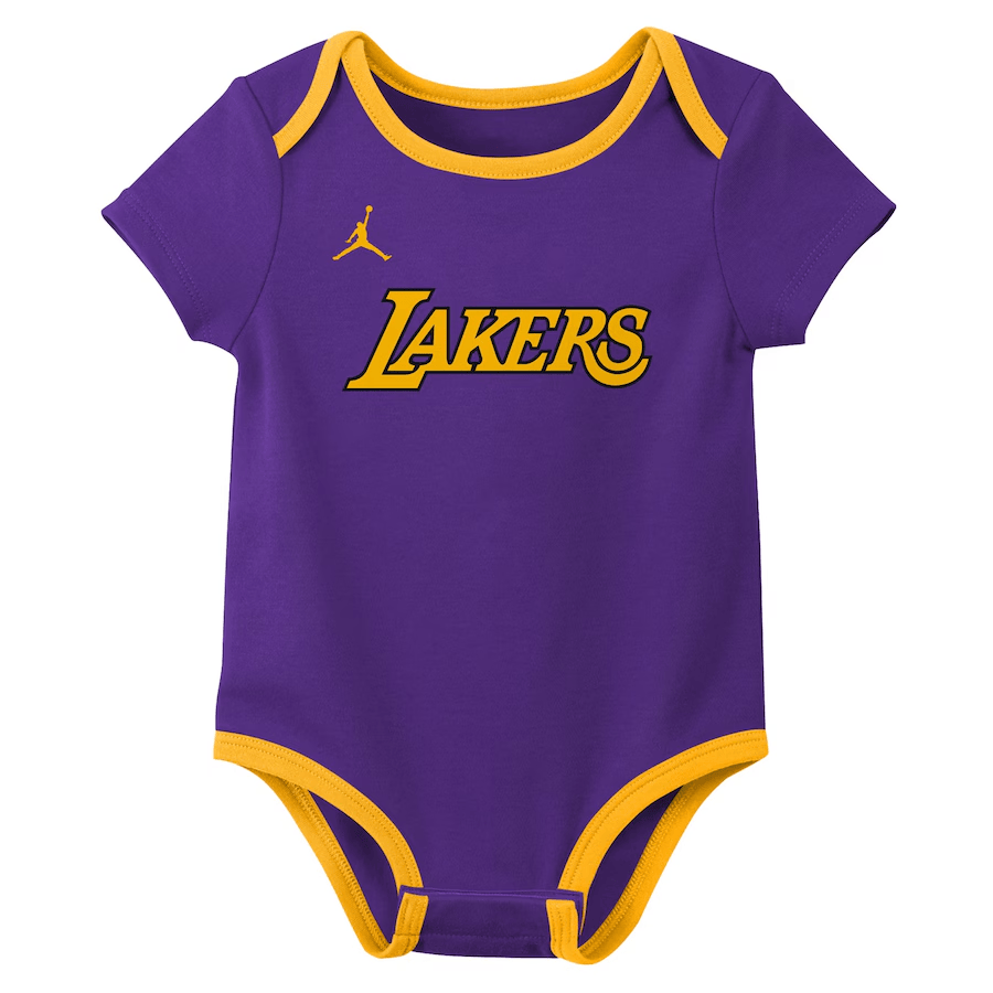 Customized LAL Basketball Jersey , Baby Rib Bodysuit Sizes V3