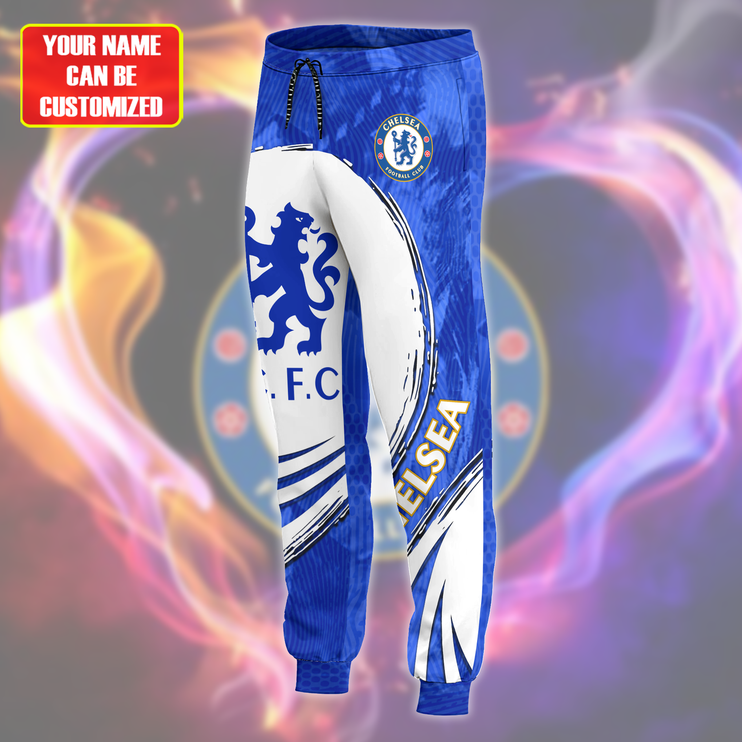 Personalized Chelsea Champions 3D All over Printed Hoodie and Sweatpants set