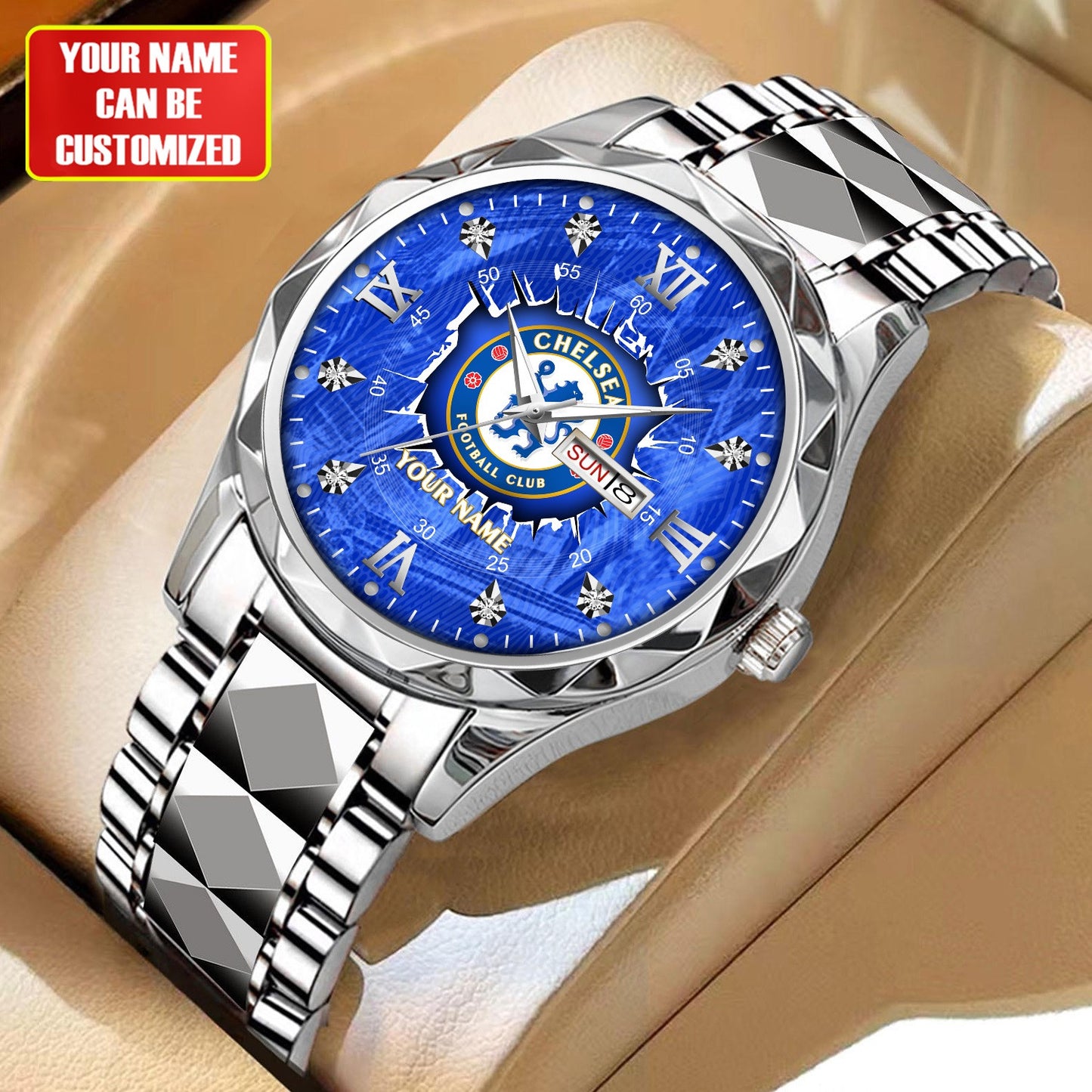 Personalized Chelsea Champions Alloy Charley Watch V2