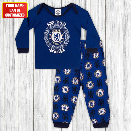 Personalized Chelsea Baby Pyjamas Long for Kids