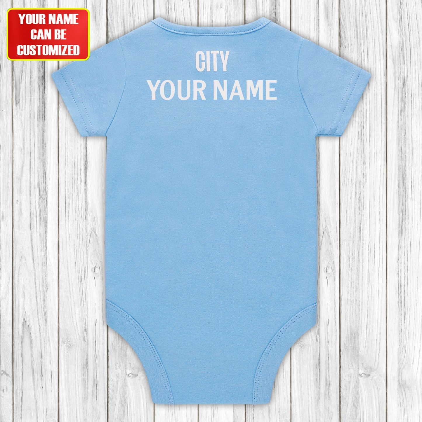 Customized Man City Jersey , Baby Rib Bodysuit Sizes