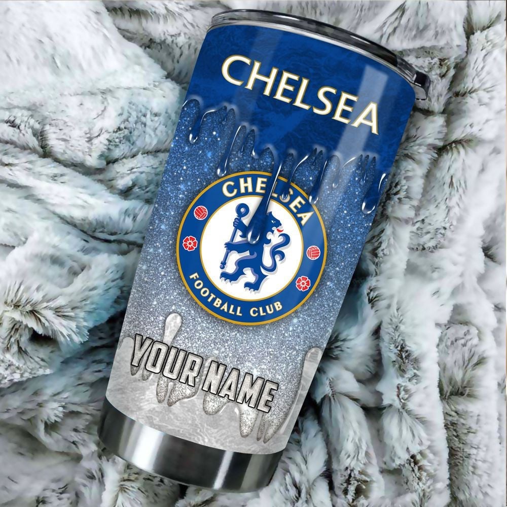 Personalized Chelsea CFC Stainless Tumbler 20oz 30oz Cup