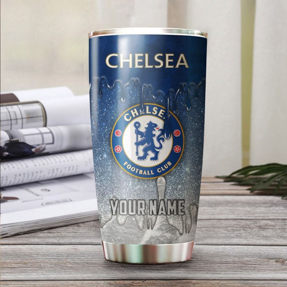 Personalized Chelsea CFC Stainless Tumbler 20oz 30oz Cup