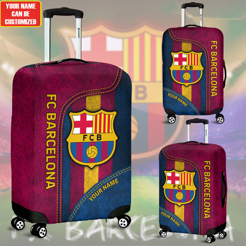 Personalized Barcelona FC Luggage Cover V2
