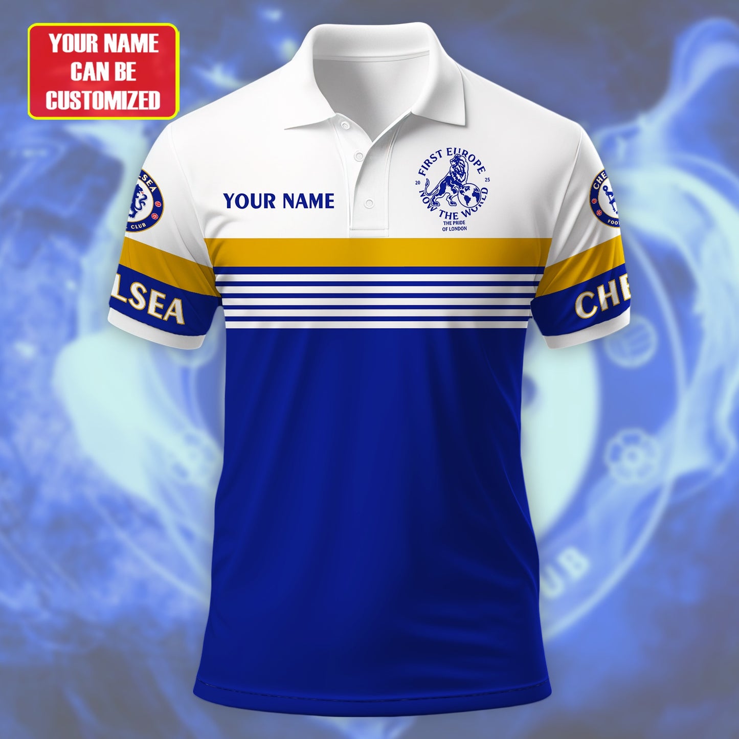 Personalized Chelsea World Champions 3D Full Printing Set , Chelsea Shirt , Hoodie , Short , Polo ,hawaii V5