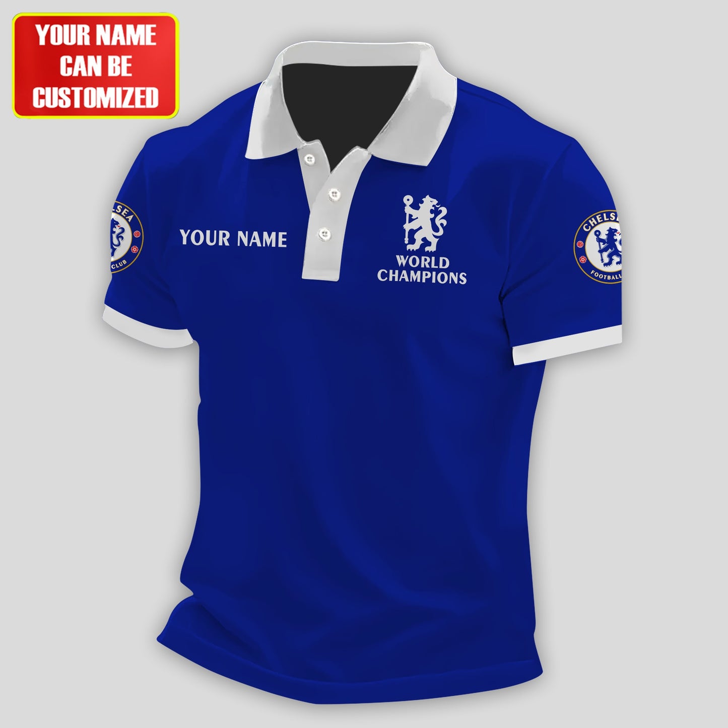 Personalized Chelsea World Champions 3D Full Printing Set , Chelsea Shirt , Hoodie , Short , Polo ,hawaii V6