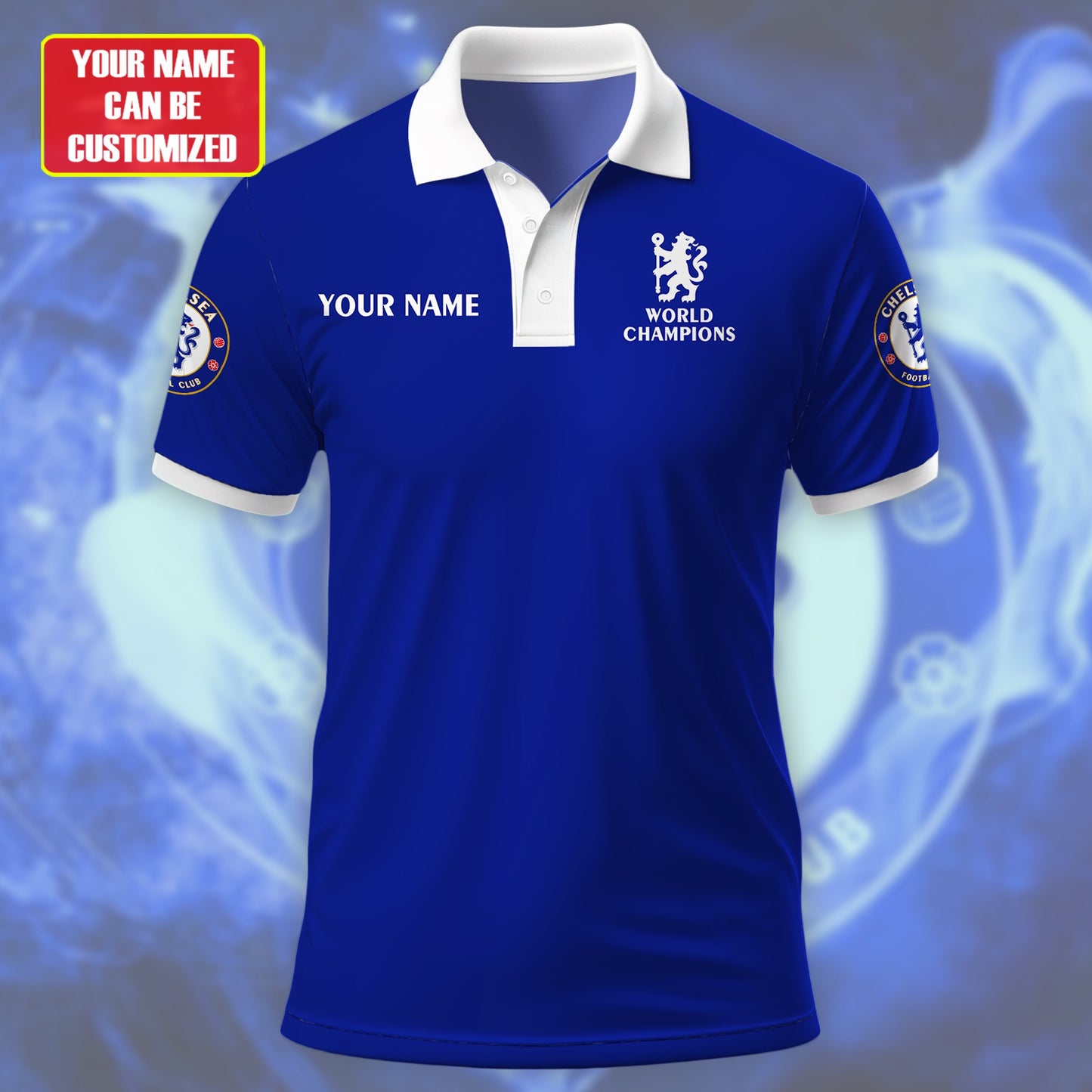 Personalized Chelsea World Champions 3D Full Printing Set , Chelsea Shirt , Hoodie , Short , Polo ,hawaii V6