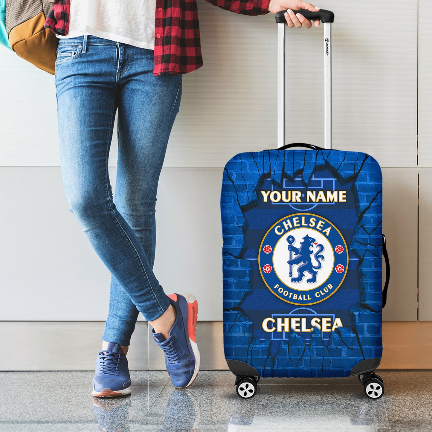 Personalized Chelsea Luggage Cover V2