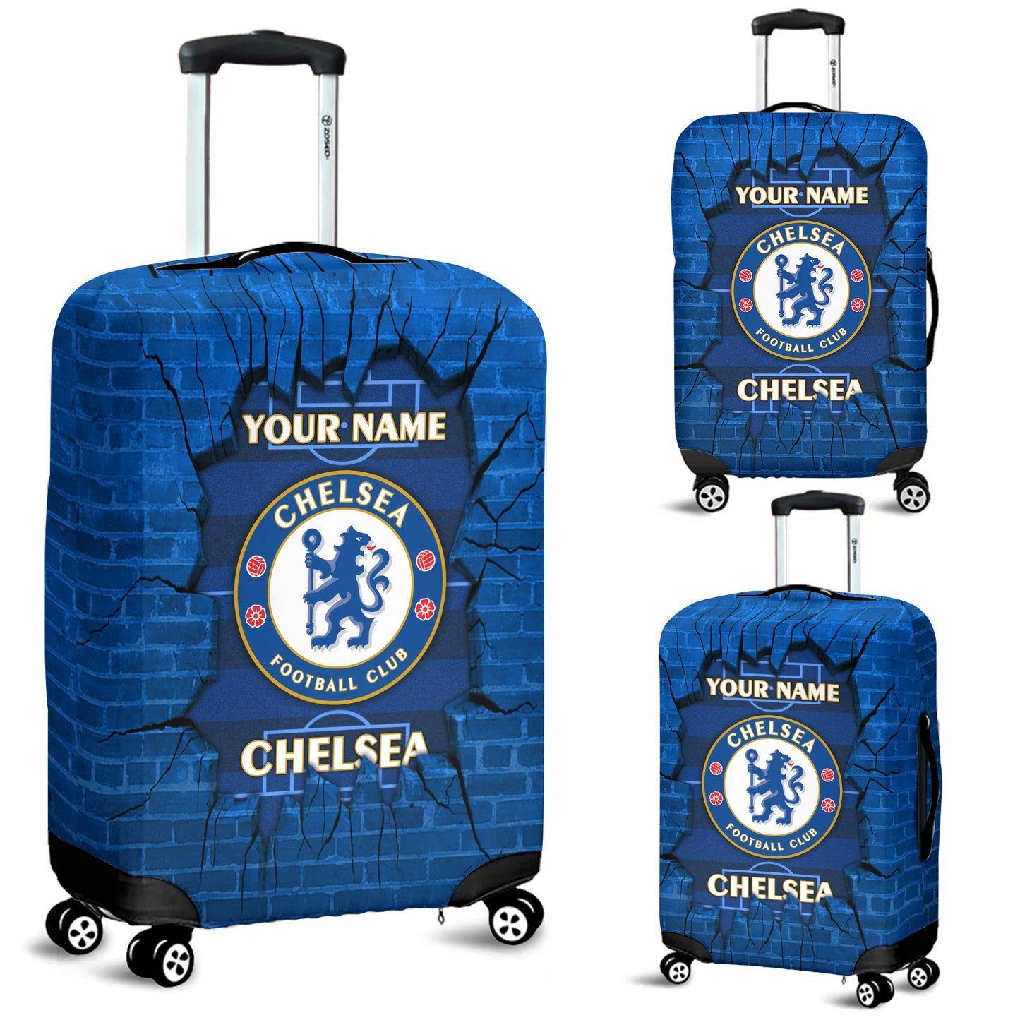 Personalized Chelsea Luggage Cover V2