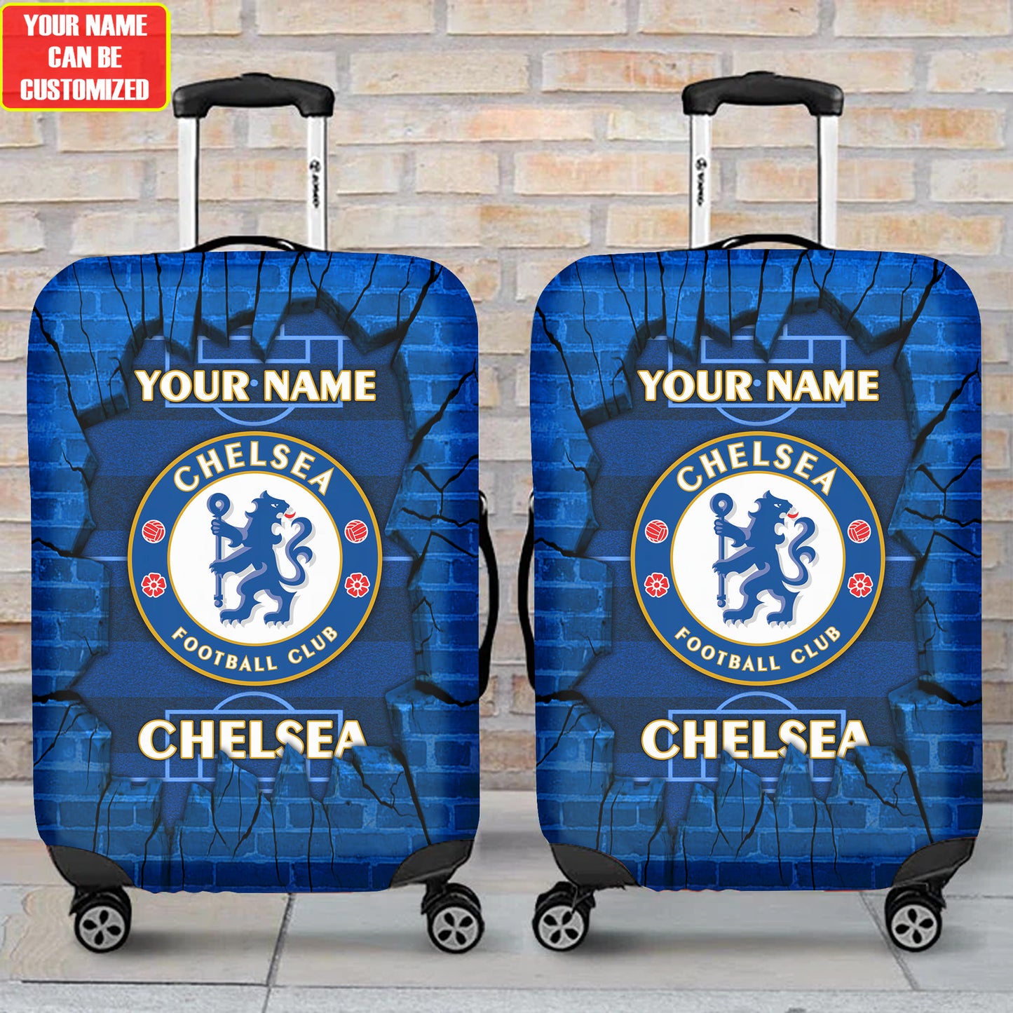 Personalized Chelsea Luggage Cover V2