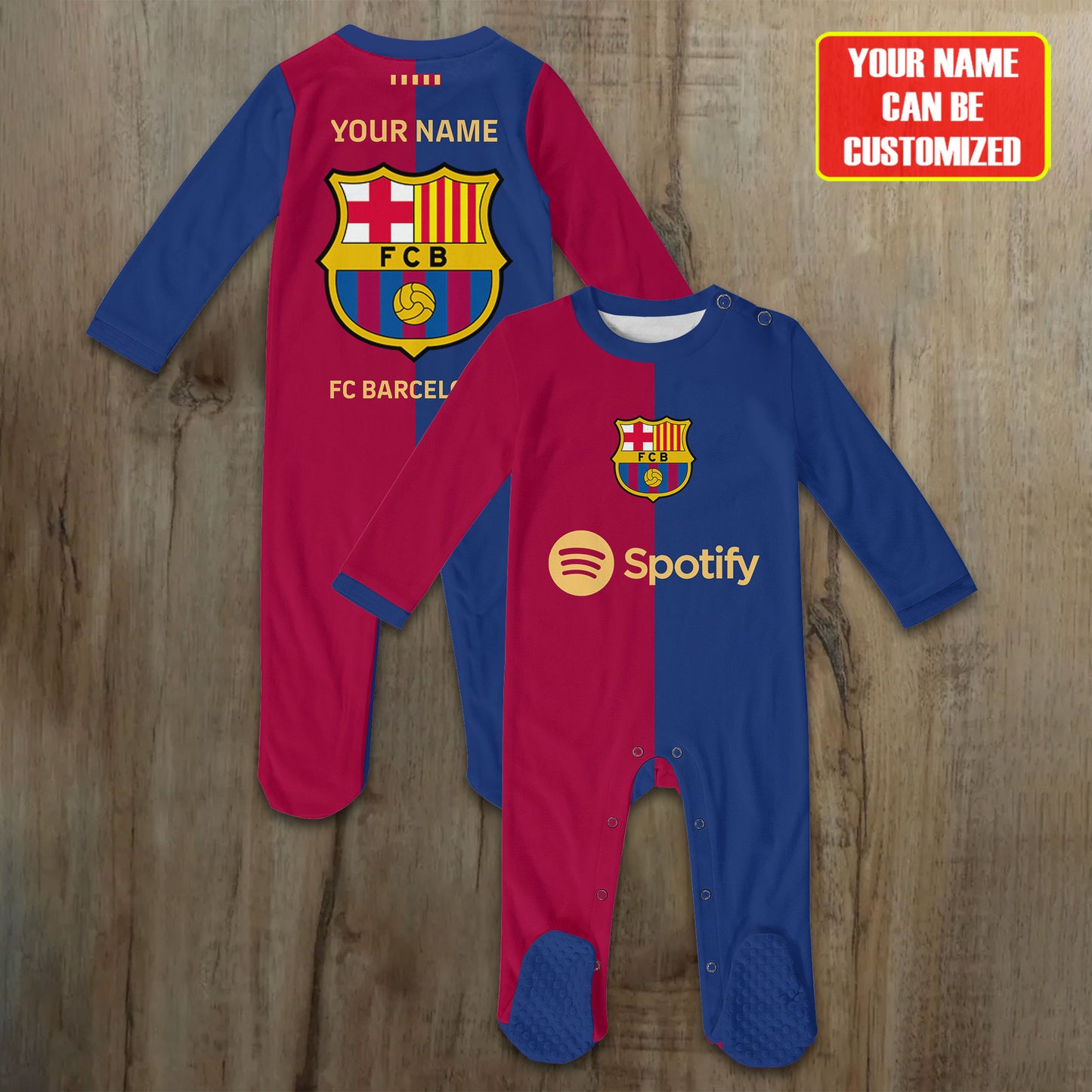 Barca Customized Baby Rib Sleepwear P040801