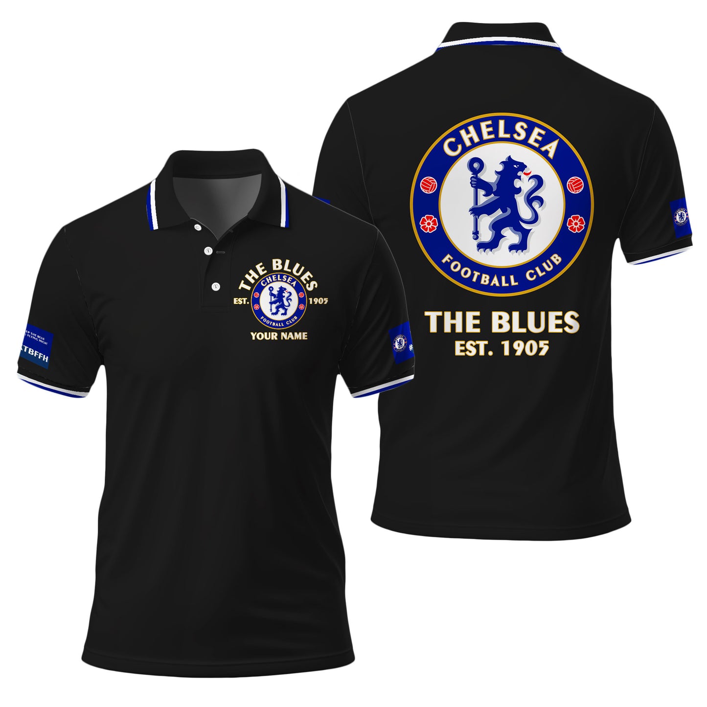 Personalized Chelsea 3D Full Printing Set , Chelsea Shirt , Zipper Polo, Hoodie , Short , Polo , hawaii
