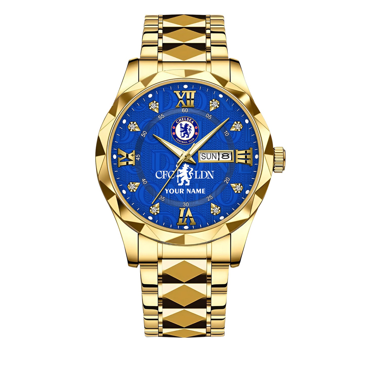 Personalized Chelsea Sport Alloy Charley Watch