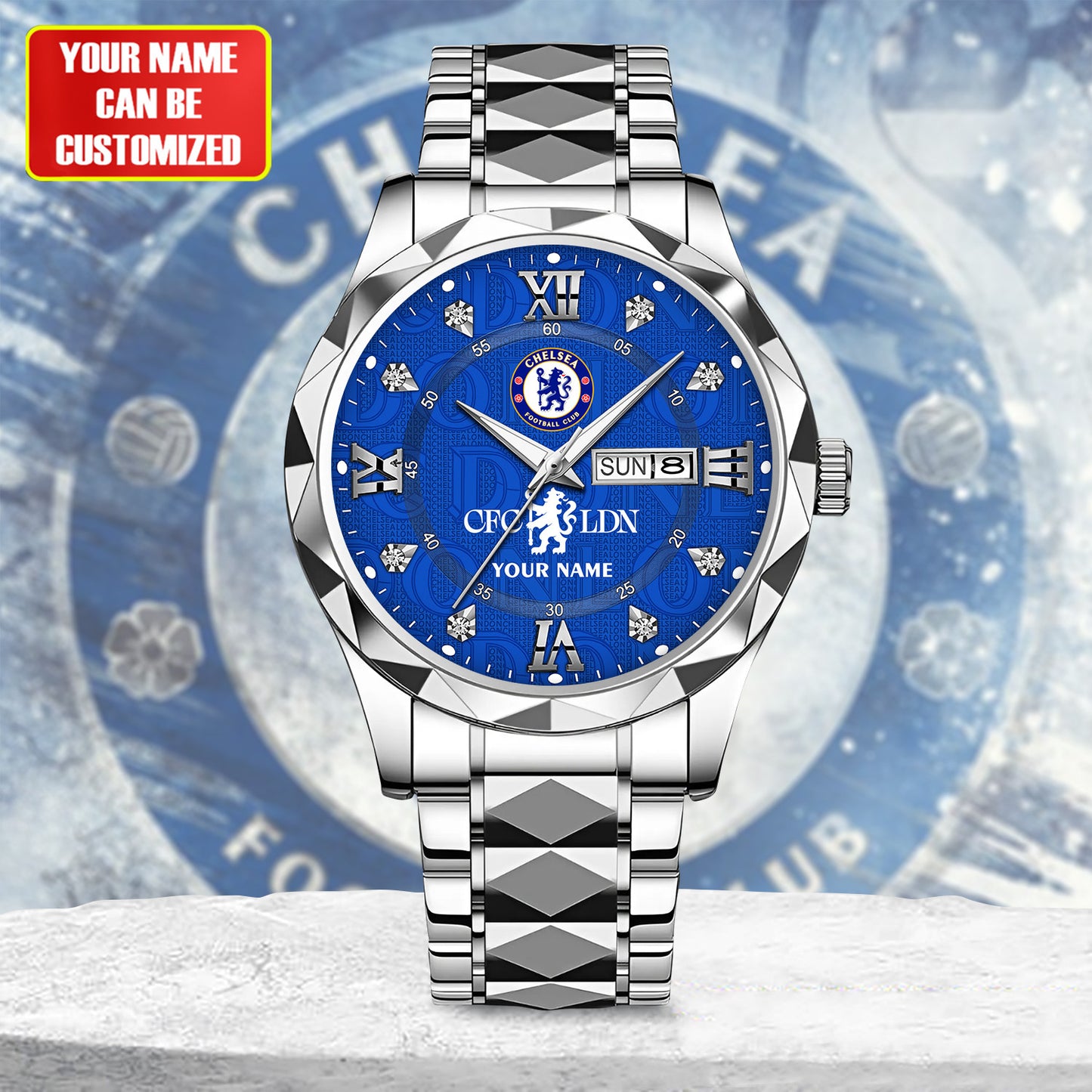 Personalized Chelsea Sport Alloy Charley Watch