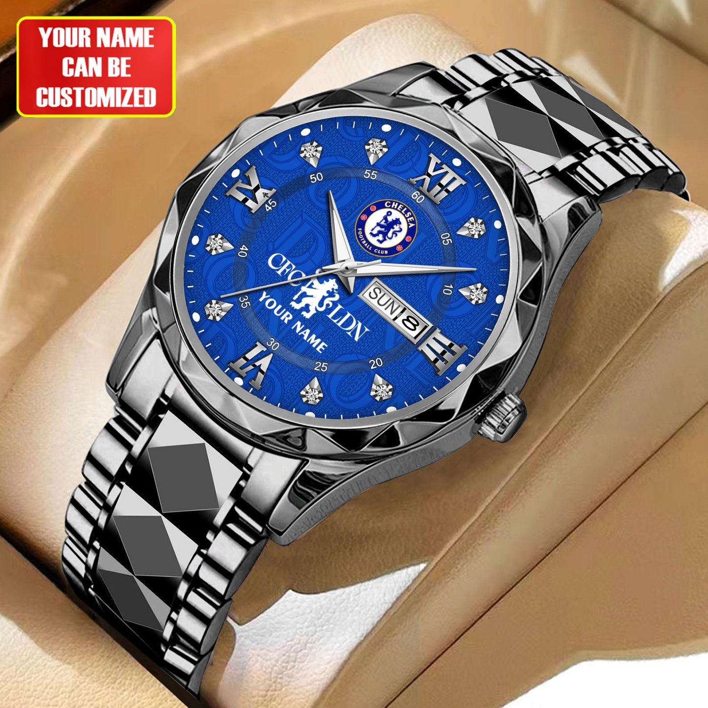 Personalized Chelsea Sport Alloy Charley Watch