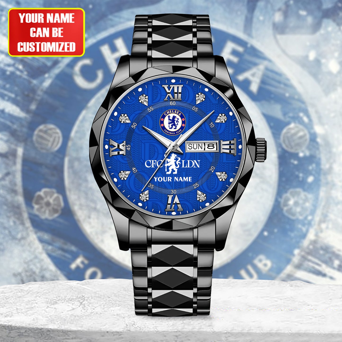 Personalized Chelsea Sport Alloy Charley Watch