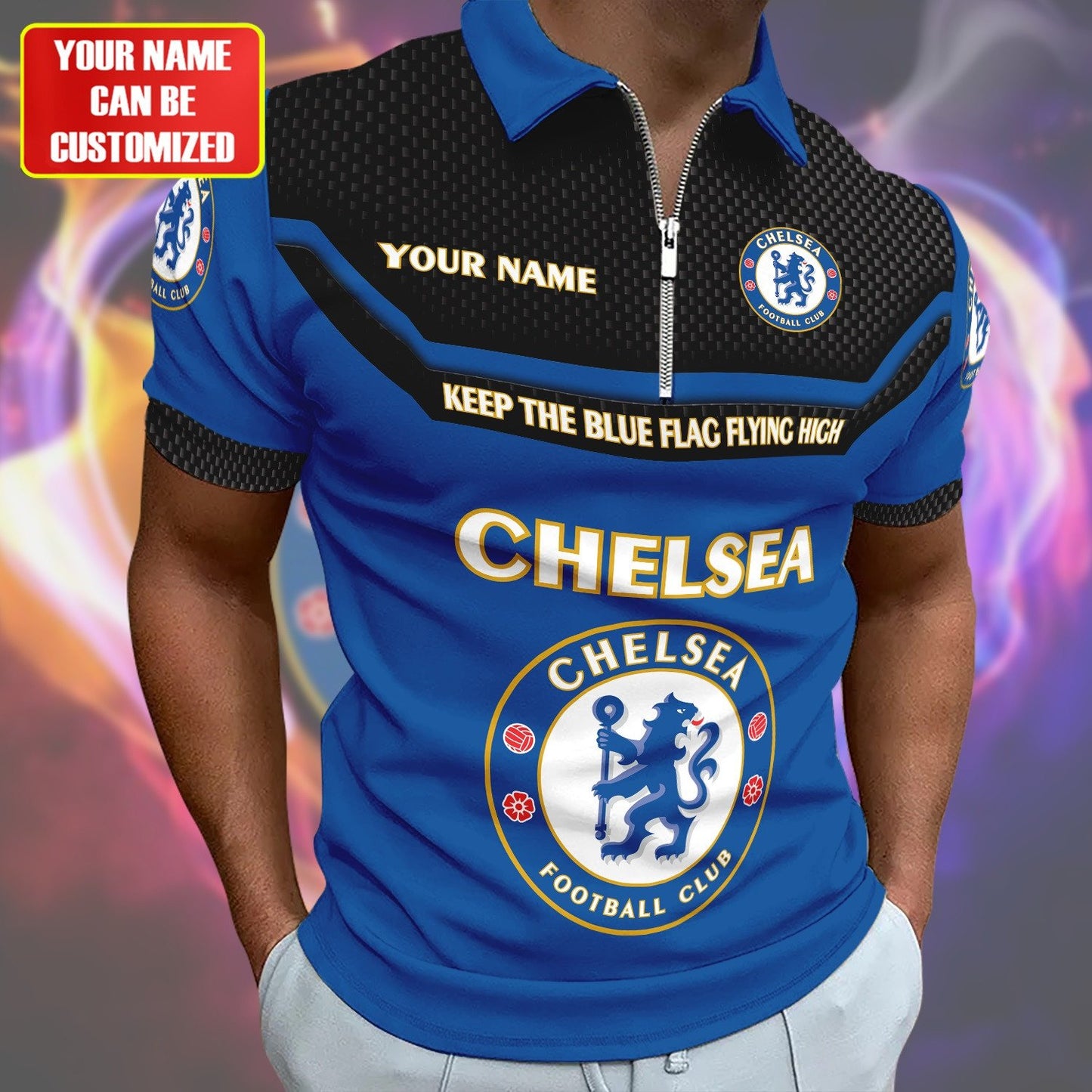 Personalized CFC Full Printing Set , Chelsea Shirt , Hoodie , Short , Polo ,hawaii
