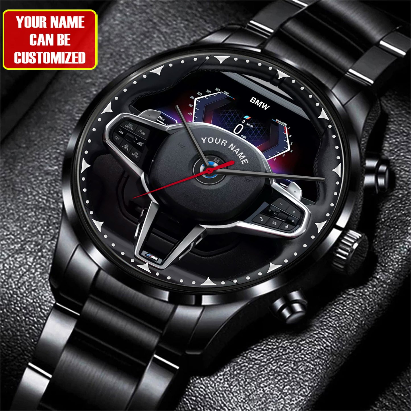 Personalized BW Cockpit Luxury Stainless Steel Watch V3