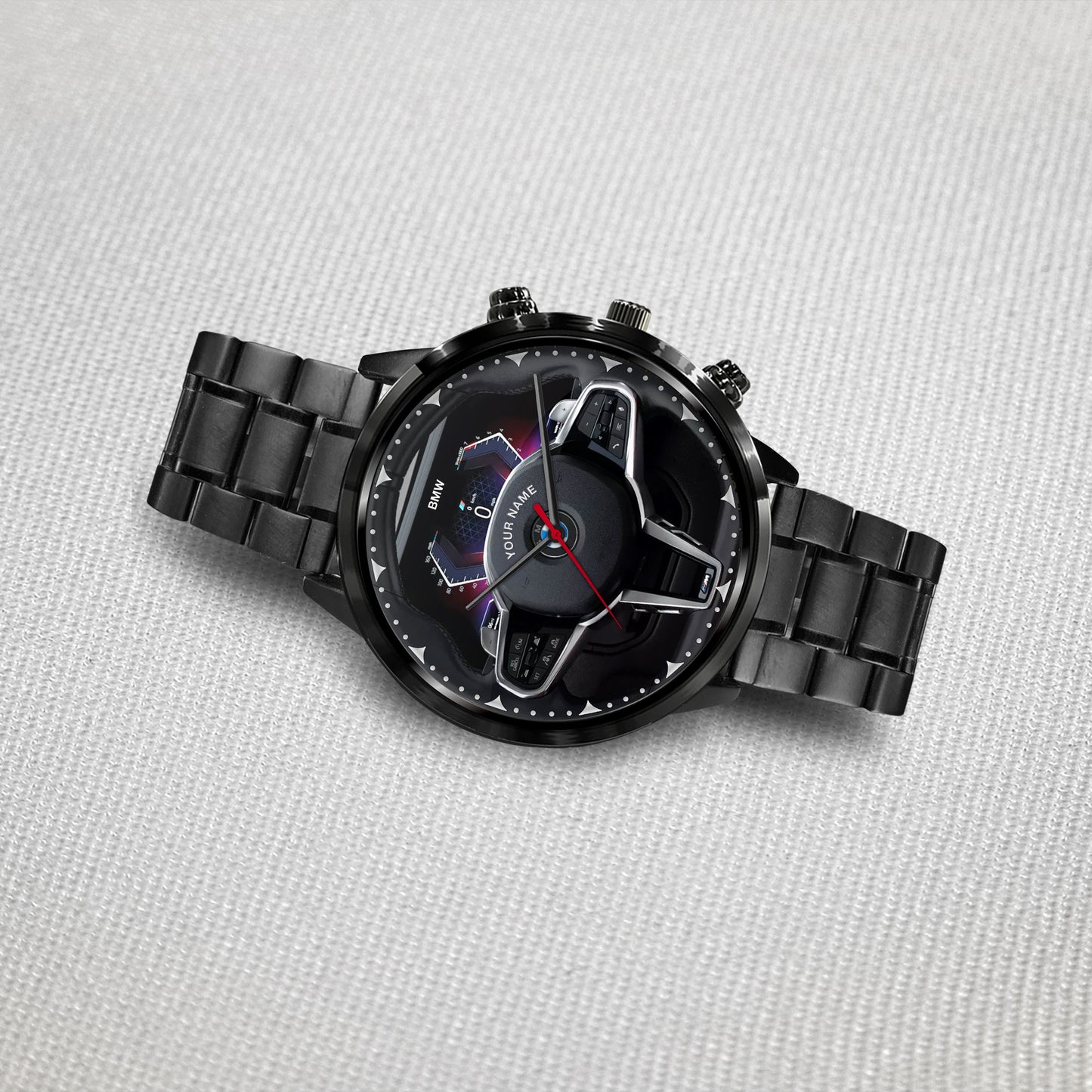 Personalized BW Cockpit Luxury Stainless Steel Watch V3