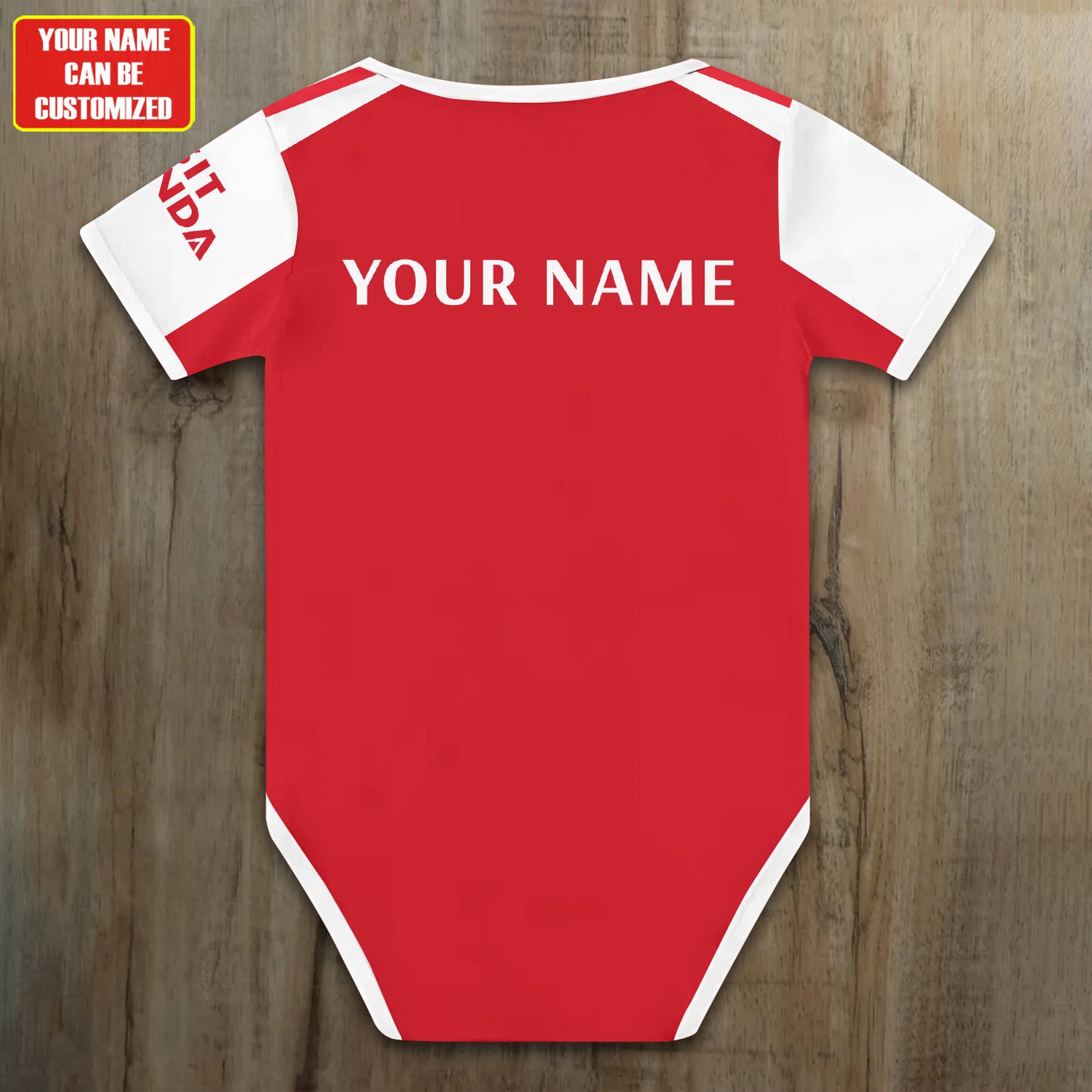 Customized Arsenal Soccer Jersey , Baby Rib Bodysuit Sizes