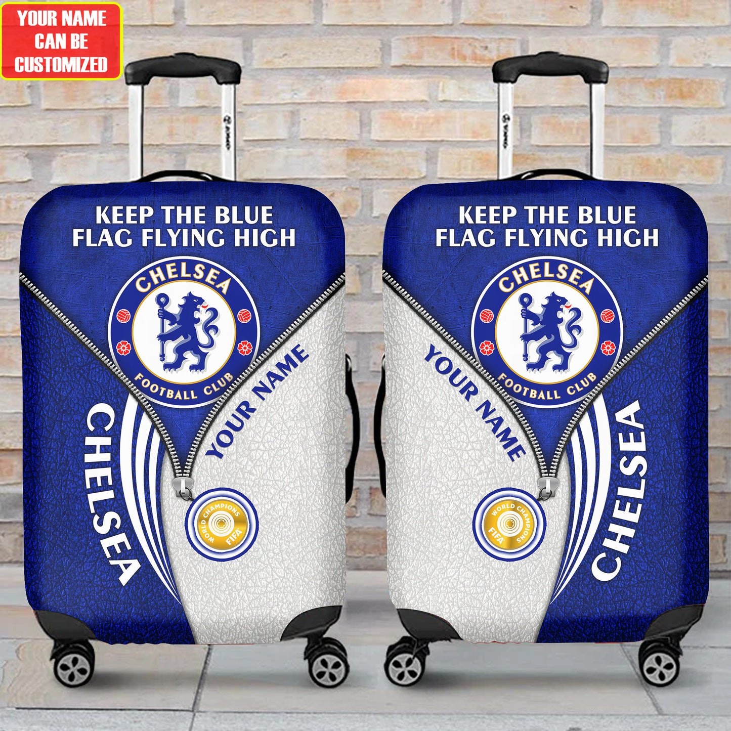 Personalized Chelsea Luggage Cover V3