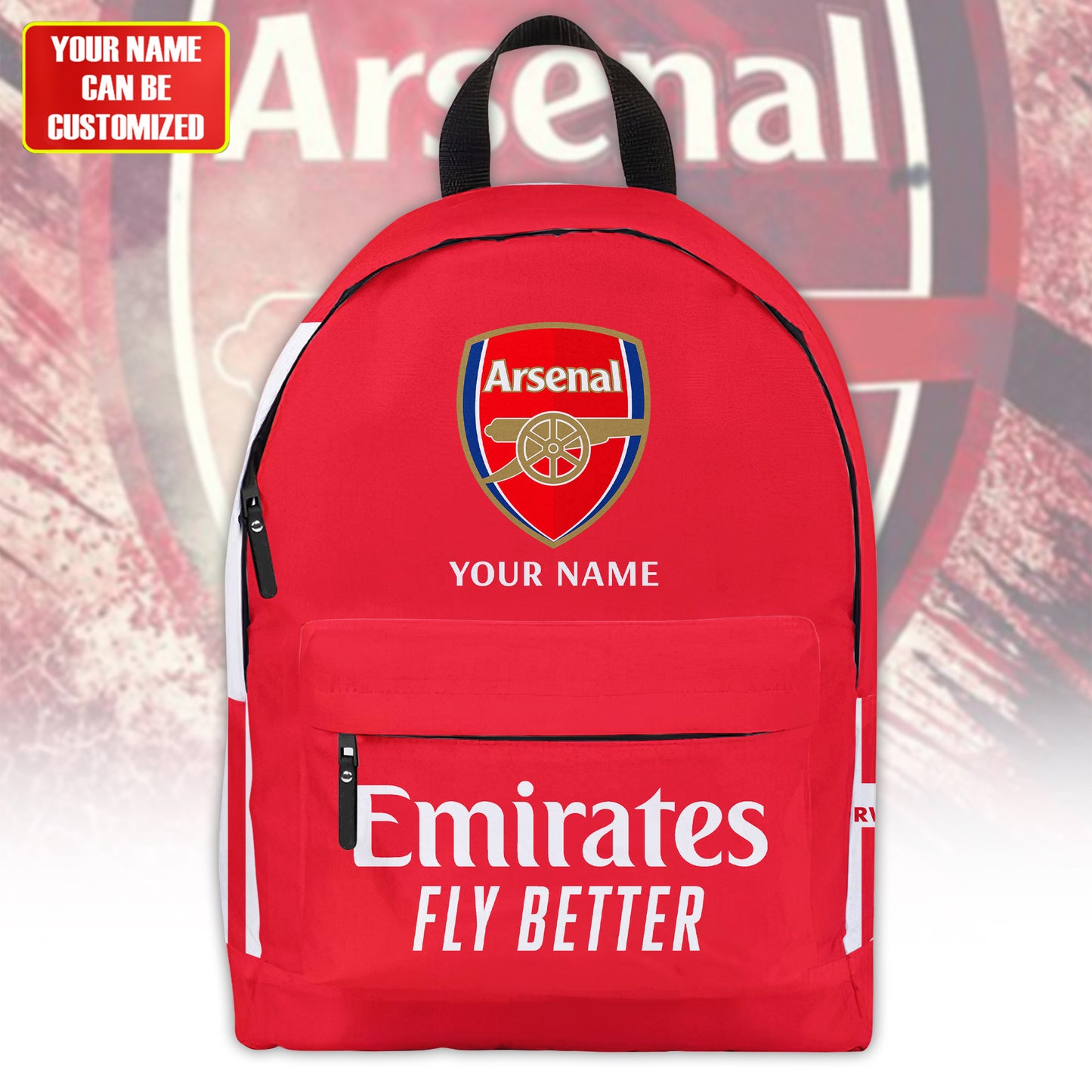 Personalized Arsenal FC Backpack