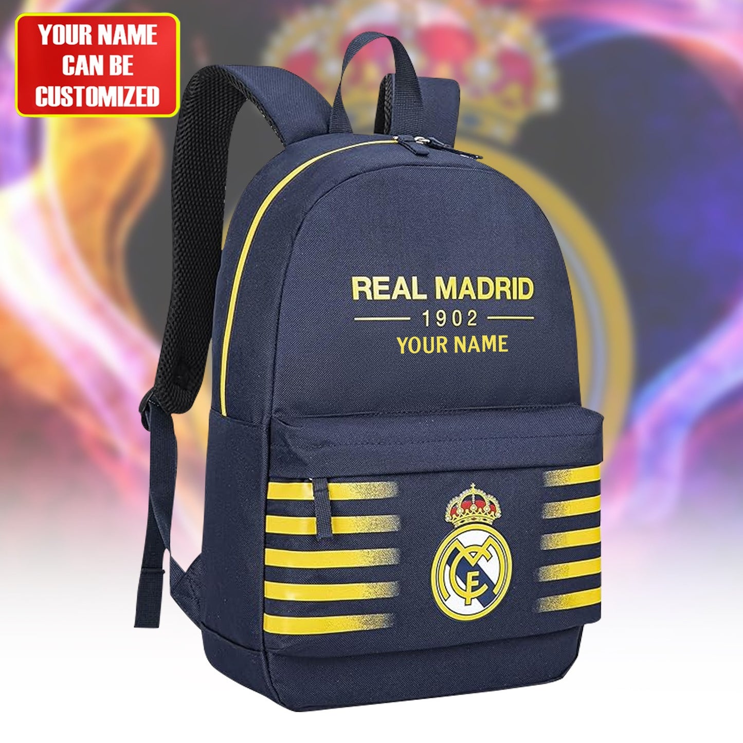 Personalized Real Madrid Backpack V2