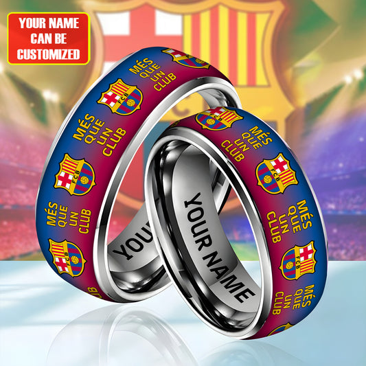 Personalized Barcelona Custom Alloy Ring