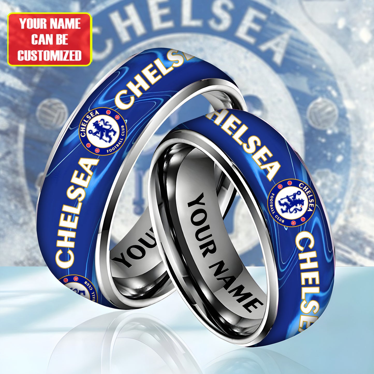 Personalized Chelsea Custom Alloy Ring