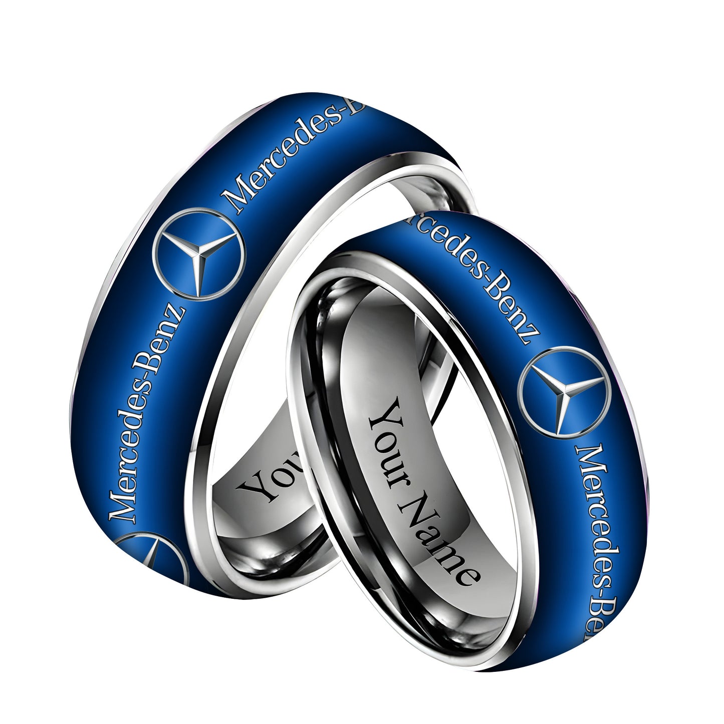 Personalized Merc Custom Alloy Ring
