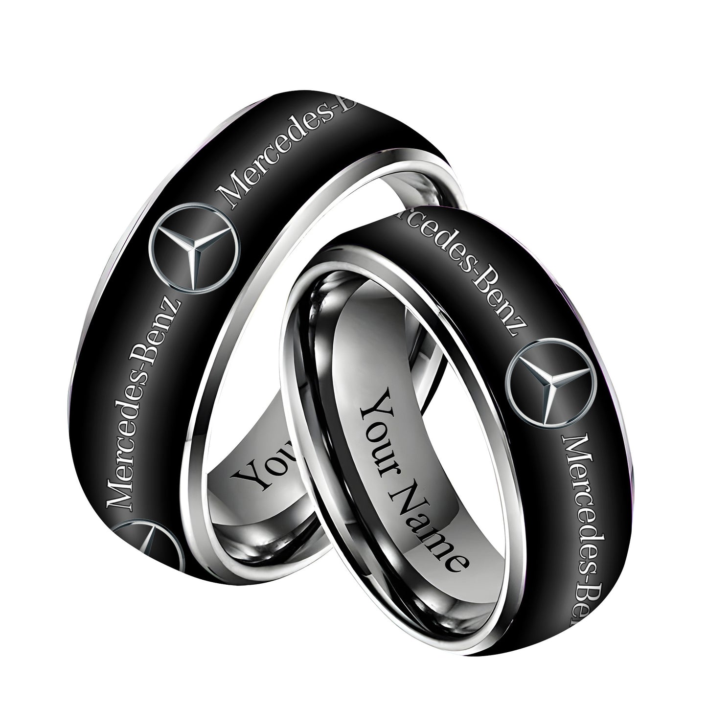 Personalized Merc Custom Alloy Ring